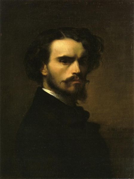 Self Portrait by Alexandre Cabanel, hand-painted oil reproduction