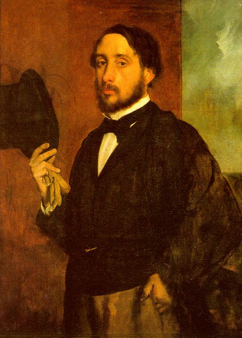 Self-Portrait by Edgar Degas, hand-painted oil reproduction