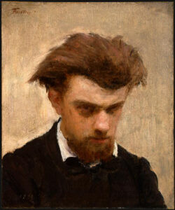 Self-Portrait by Henri Fantin-Latour, hand-painted oil painting reproduction