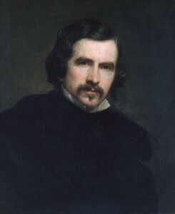 Self-Portrait by George Peter Alexander Healy, hand-painted oil painting reproduction