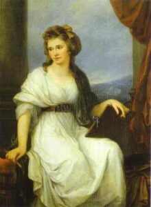 Self-Portrait by Angelica Kauffman, hand-painted oil painting reproduction