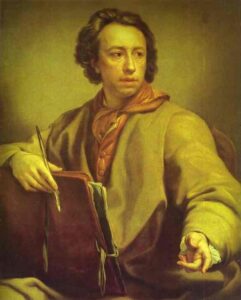 Self-Portrait by Anton Raphael Mengs, hand-painted oil painting reproduction