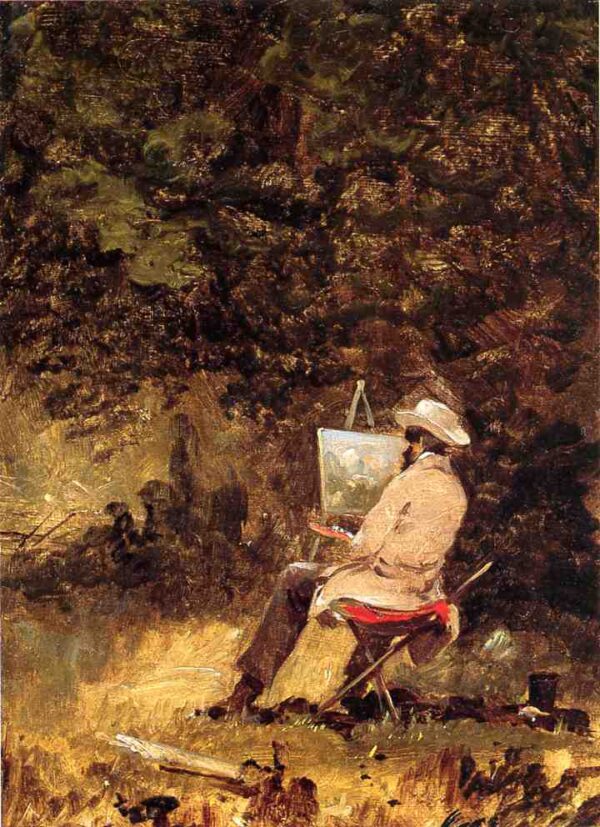 Self-Portrait by William Sidney Mount, hand-painted oil painting reproduction