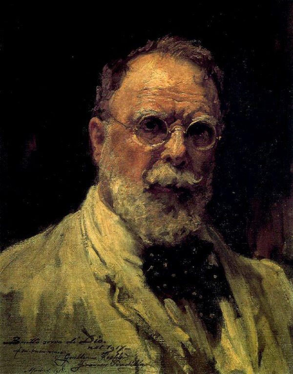 Self-Portrait by Francisco Pradilla Ortiz, hand-painted oil painting reproduction