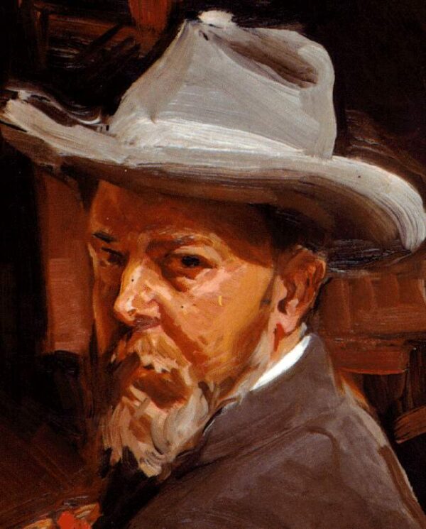 Self-Portrait by Joaquin Sorolla y Bastida, hand-painted oil painting reproduction