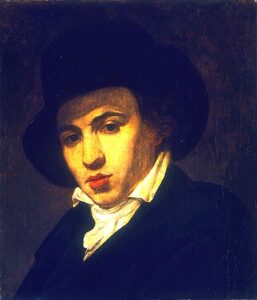 Self-Portrait by Wilhelm von Kobell, hand-painted oil painting reproduction