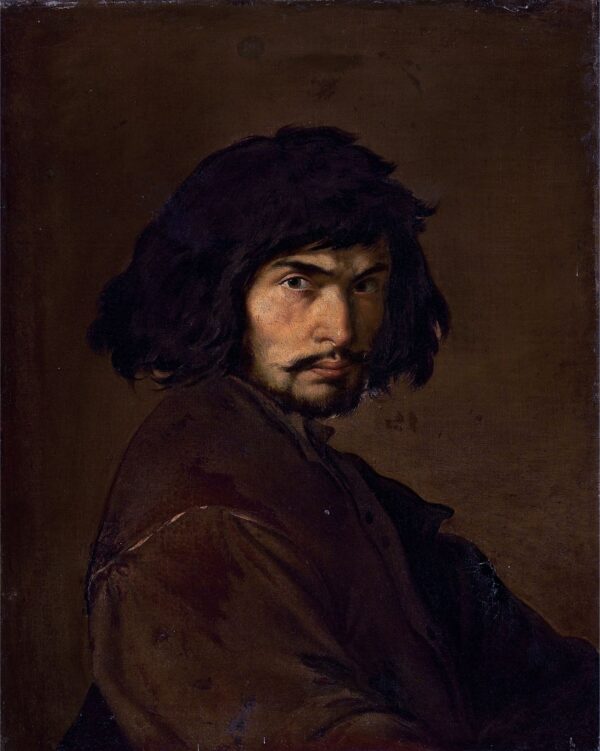 Self-Portrait II by Salvator Rosa, hand-painted oil painting reproduction