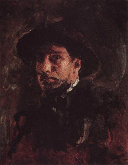 Self-Portrait II by Valentin Alexandrovich Serov, hand-painted oil reproduction