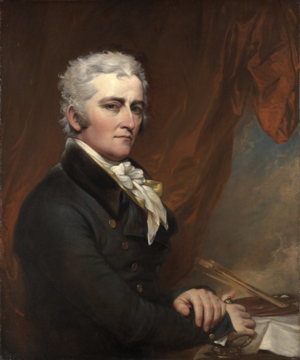 Self-Portrait II by John Trumbull, hand-painted oil reproduction