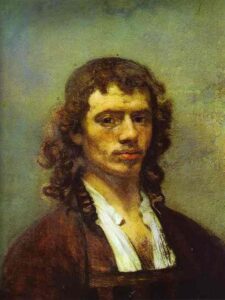 Self-Portrait II by Carel Fabritius, hand-painted oil painting reproduction