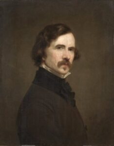 Self-Portrait II by George Peter Alexander Healy, hand-painted oil painting reproduction