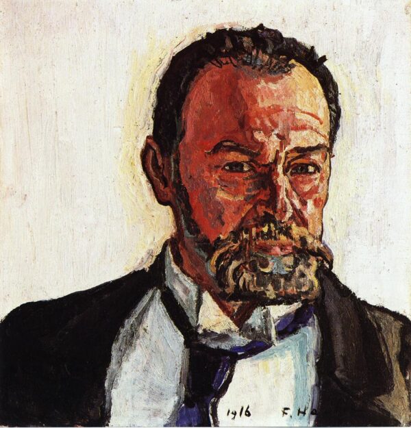 Self-Portrait III by Ferdinand Hodler, hand-painted oil painting reproduction