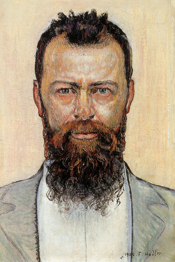 Self-Portrait IV by Ferdinand Hodler, hand-painted oil painting reproduction