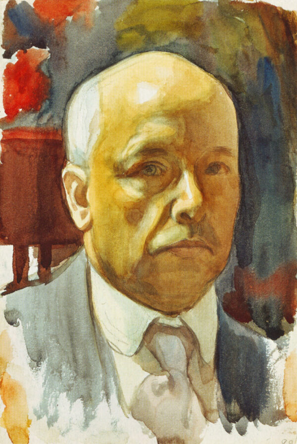 Self-Portrait (Omakuva) by Eero Järnefelt, hand-painted oil painting reproduction