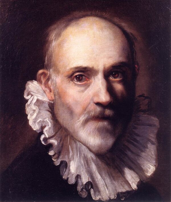 Self-Portrait b by Federico Fiori Barocci, hand-painted oil painting reproduction