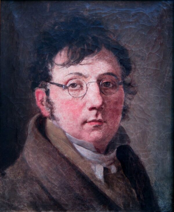 Self-Portrait b by Louis Leopold Boilly, hand-painted oil painting reproduction