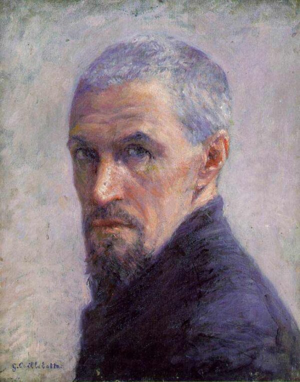 Self Portrait c by Gustave Caillebotte, hand-painted oil painting reproduction