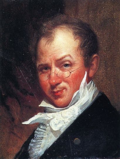 Self-Portrait in Colonial Dress by David Johnson, hand-painted oil reproduction