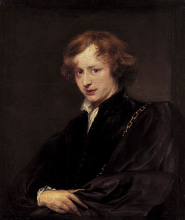 Self Portrait by Sir Anthony van Dyck, hand-painted oil painting reproduction