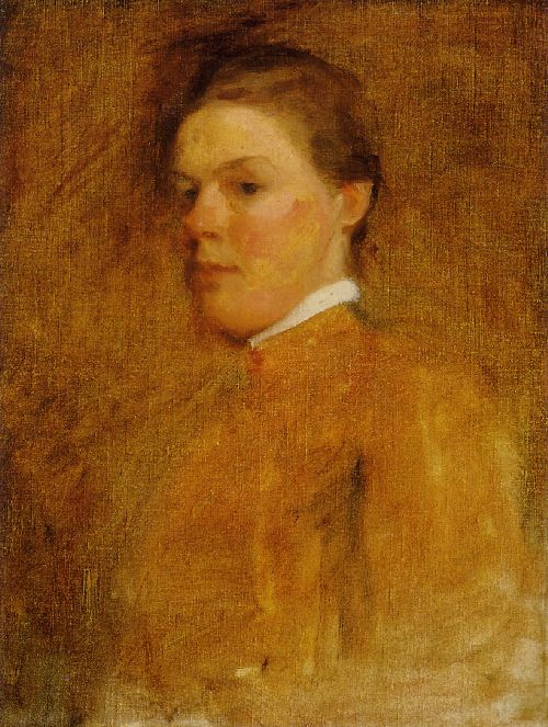 Self Portrait by Cecilia Beaux, hand-painted oil reproduction