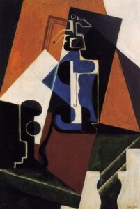 Seltzer Bottle and Glass by Juan Gris, hand-painted oil painting reproduction