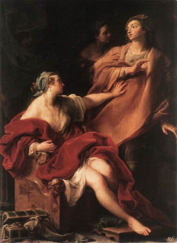 Sensuality by Pompeo Batoni, hand-painted oil painting reproduction