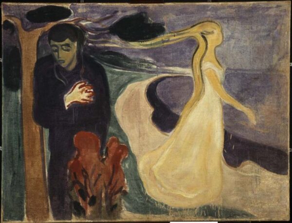 Separation by Edvard Munch, hand-painted oil painting reproduction