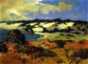 Seventeen Mile Ride by Franz Bischoff, hand-painted oil painting reproduction