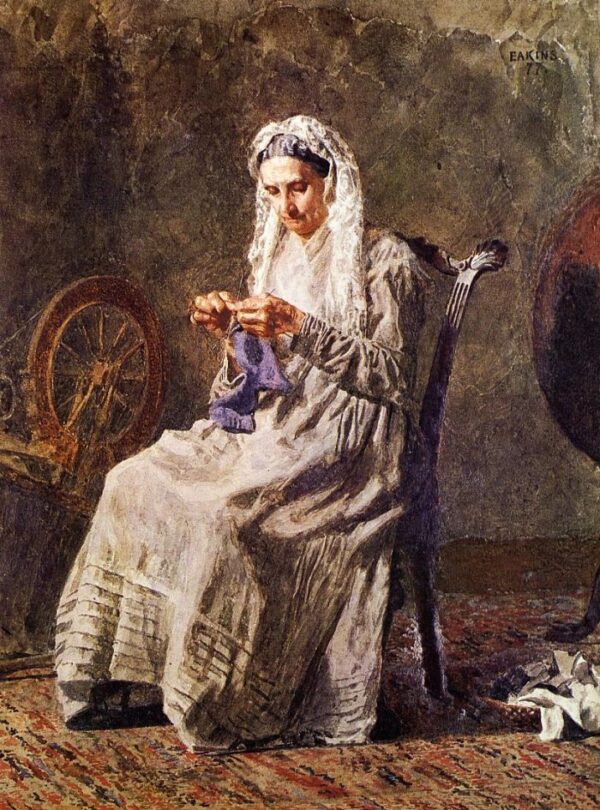 Seventy Years Ago by Thomas Eakins, hand-painted oil painting reproduction