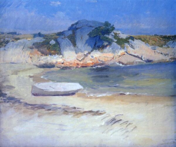 Sheltered Cove by Frank Duveneck, hand-painted oil painting reproduction