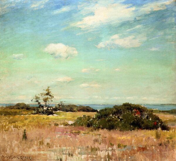 Shinnecock Hills, Long Island by William Merritt Chase, hand-painted oil painting reproduction