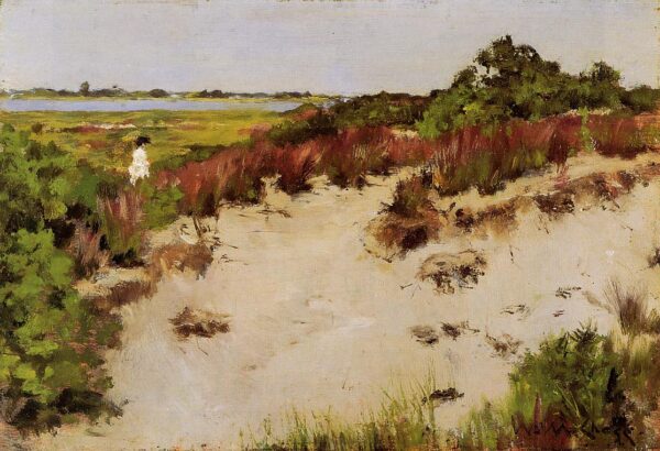 Shinnecock Landscape v by William Merritt Chase, hand-painted oil painting reproduction
