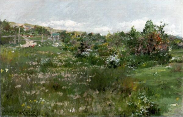 Shinnecock Landscape x by William Merritt Chase, hand-painted oil painting reproduction