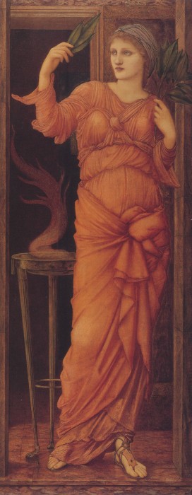 Sibylla Delphica by Edward Burne-Jones, hand-painted oil reproduction