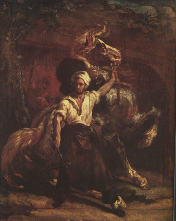The Blacksmith’s Signboard by Théodore Géricault, hand-painted oil painting reproduction