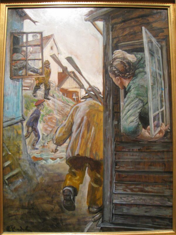 Silda Kommer by Christian Krohg, hand-painted oil painting reproduction