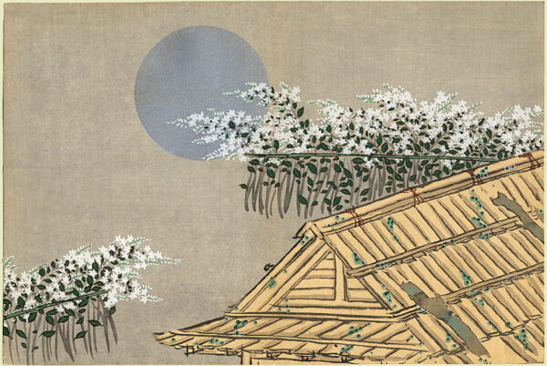 Silver Moon by Kamisaka Sekka, hand-painted oil painting reproduction