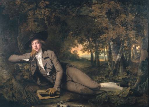 Sir Brooke Boothby by Joseph Wright, hand-painted oil reproduction