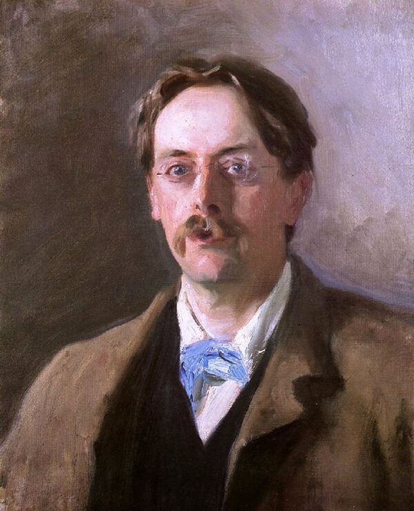 Sir Edmund Gosse by John Singer Sargent, hand-painted oil painting reproduction