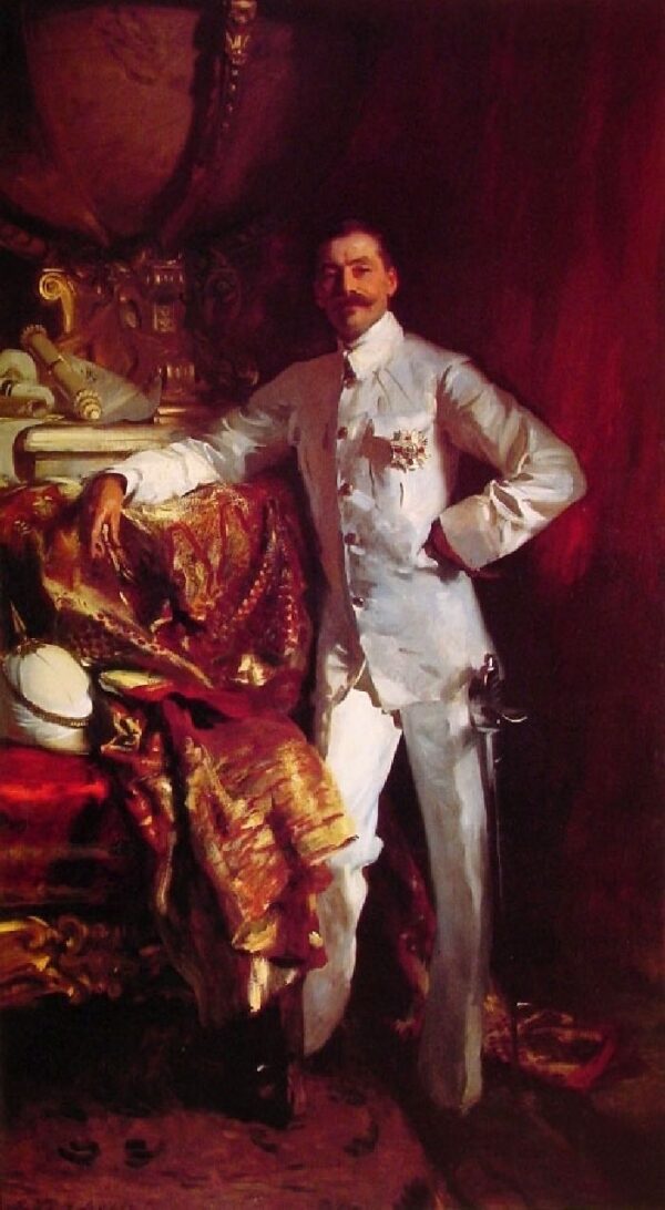Sir Frank Swettenham by John Singer Sargent, hand-painted oil painting reproduction