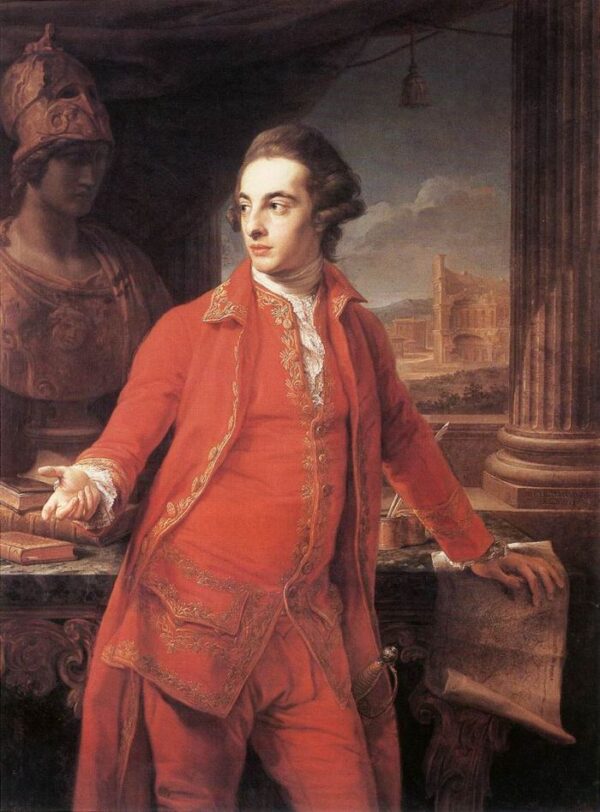 Sir Gregory Page-Turner by Pompeo Batoni, hand-painted oil painting reproduction