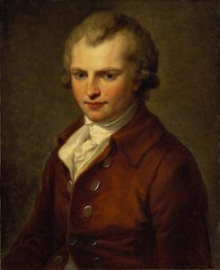 Sir James Hall of Dunglass by Angelica Kauffman, hand-painted oil painting reproduction