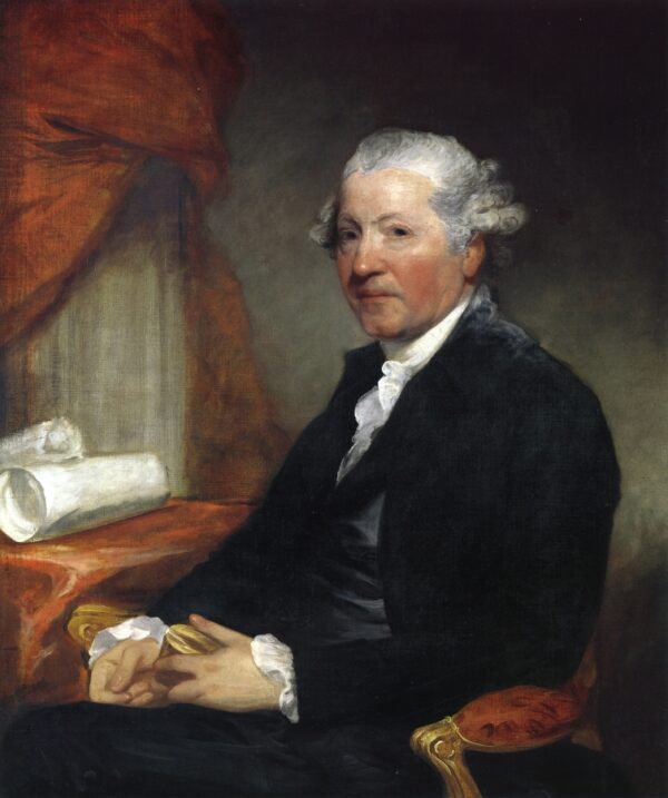 Sir Joshua Reynolds by Gilbert Stuart, hand-painted oil painting reproduction
