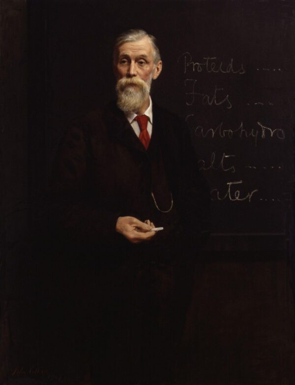 Sir Michael Foster by John Collier, hand-painted oil painting reproduction
