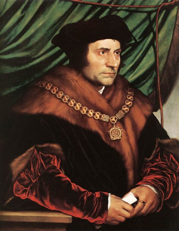 Sir Thomas More by Hans Holbein the Younger, hand-painted oil painting reproduction