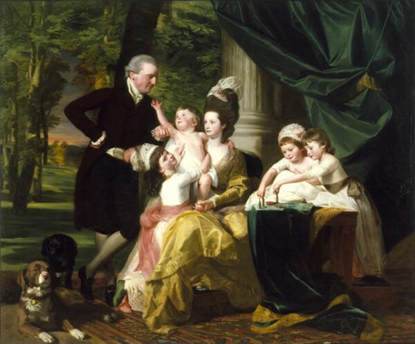 Sir William Pepperrell and His Family by John Singleton Copley, hand-painted oil painting reproduction