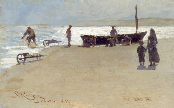 Skagen II by Peder Severin Krøyer, hand-painted oil painting reproduction