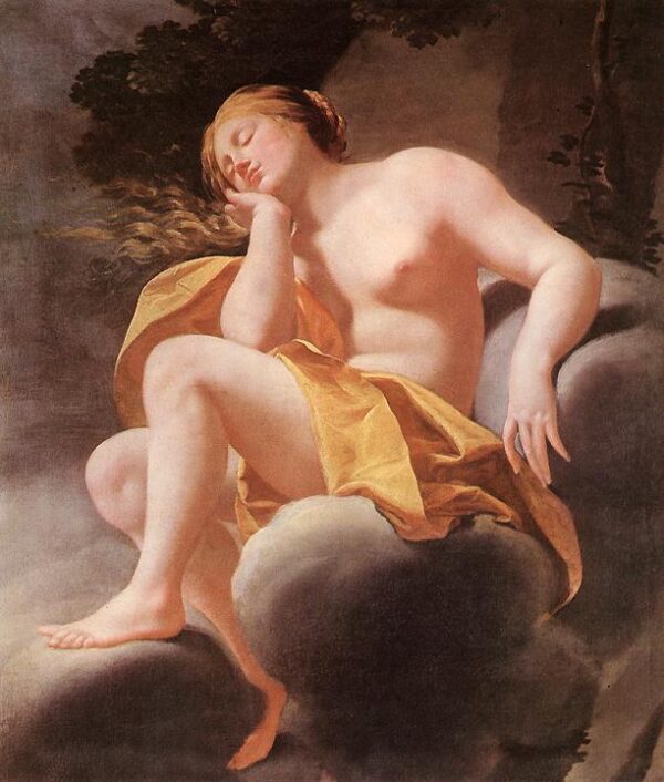 Sleeping Venus by Simon Vouet, hand-painted oil painting reproduction