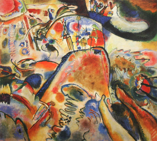 Small Pleasures by Wassily Kandinsky, hand-painted oil reproduction