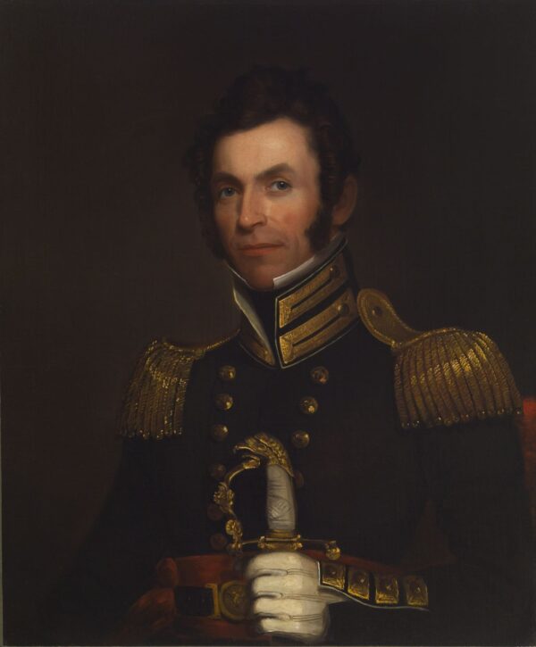 Portrait of Colonel Alexander Smith by Alfred Jacob Miller, hand-painted oil painting reproduction